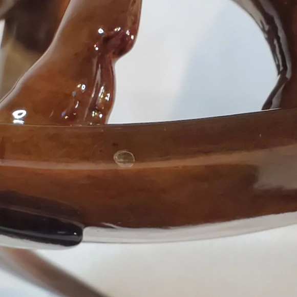 2005 Imago Buffalo Run Gold Ceramic Sculpture signed Stephen Herrero *READ* - Picture 16 of 16